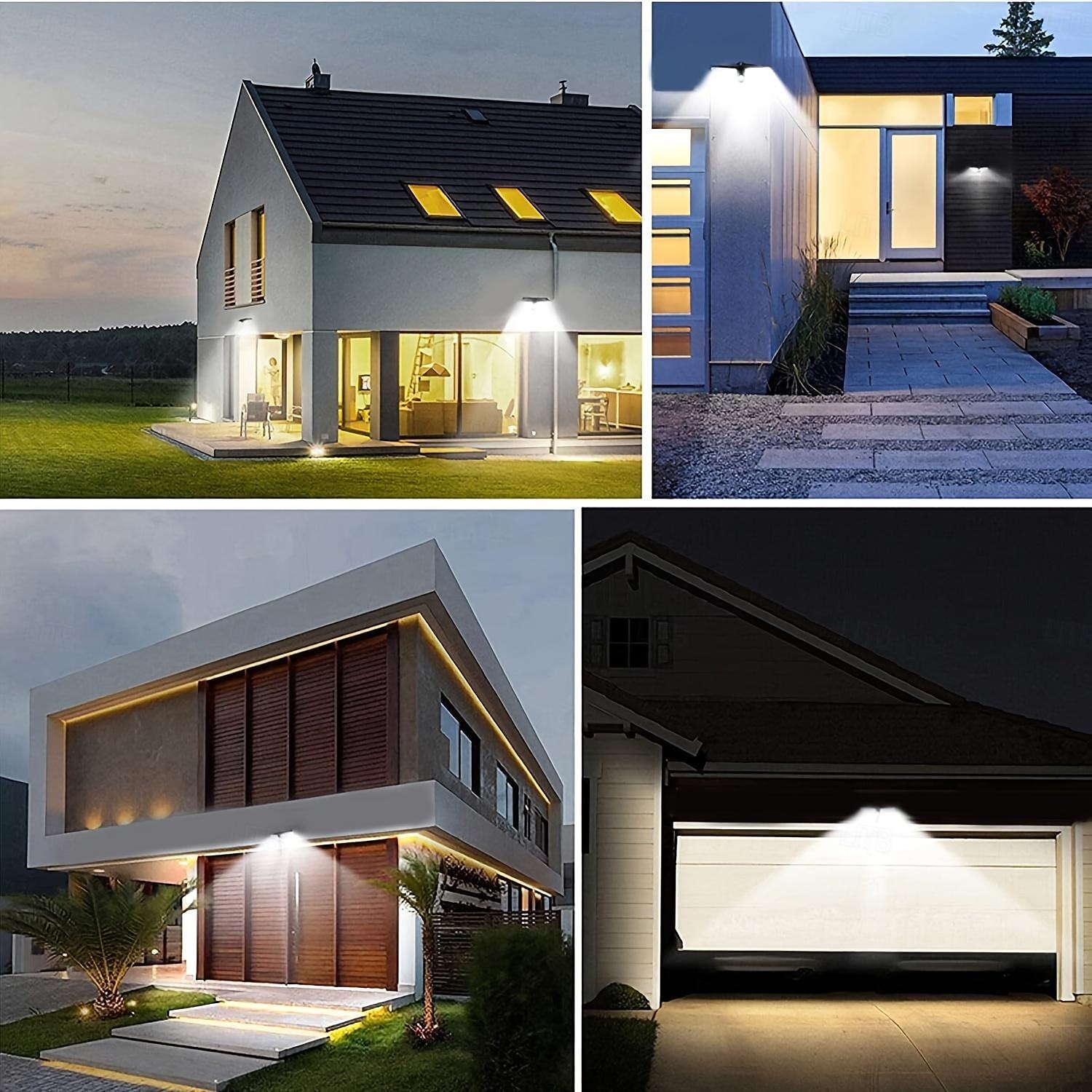Solar Motion Sensor Wall Light 20LEDs Tri-operating Modes IP65 Waterproof Outdoor Light for Yard Garden Fence Garage 2025 - $11.49 –P9