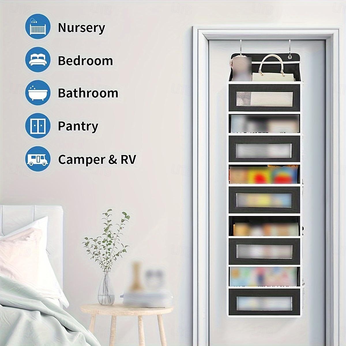 1pc dispositif de stockage de porte dispositif de stockage de voiture de camping à 5 couches dispositif de stockage de salle de bain rv dispositif de stockage de porte jouet couche chambre placard de 2025 ? $34.99 –P4