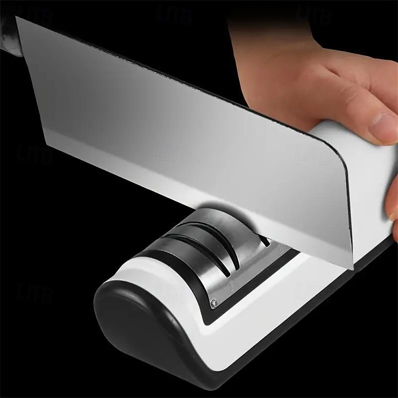 elektrisk knivsliper husholdningsbryneverktøy multifunksjons automatisk lading liten knivsliper 2025 - $28.99 –P6