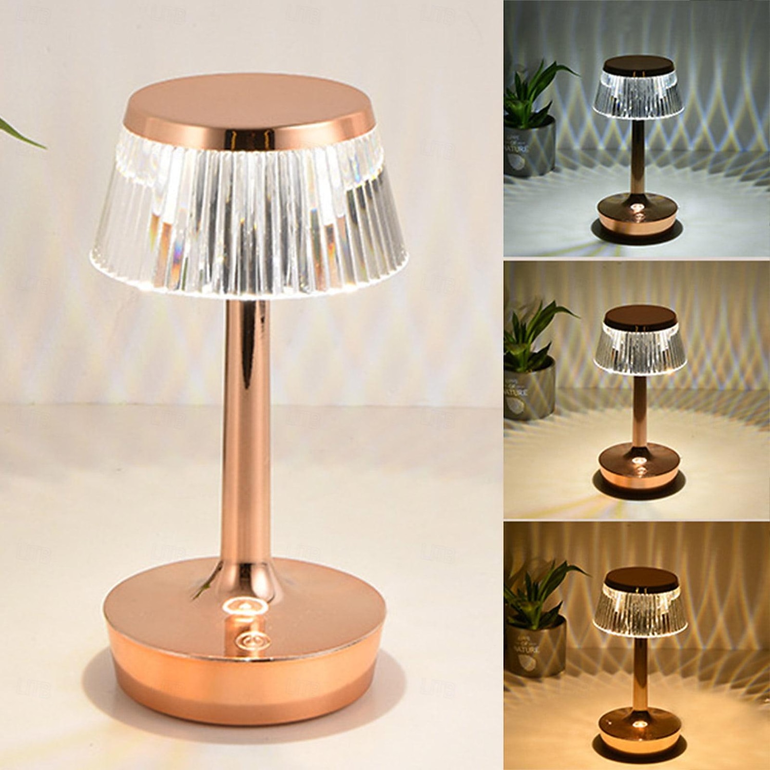 Candeeiro de mesa LED cogumelo com carregamento USB com design de interruptor de botão Candeeiro de mesa de três cores luz noturna decorativa mesa de cabeceira candeeiro noturno decoração interior para bar café quarto de 2025 por $26.99 –P7
