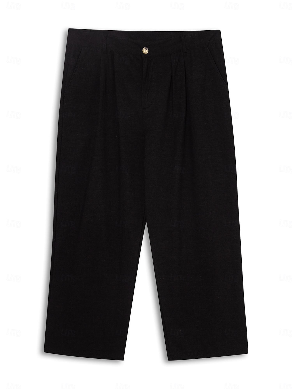 Per uomo pantaloni della tuta Pantaloni di lino Pantaloni estivi Pantaloni con pieghe Tasca frontale Gamba dritta Liscio Comfort Traspirante Informale Giornaliero Per eventi Di tendenza Essenziale del 2026 a $29.99 –P6