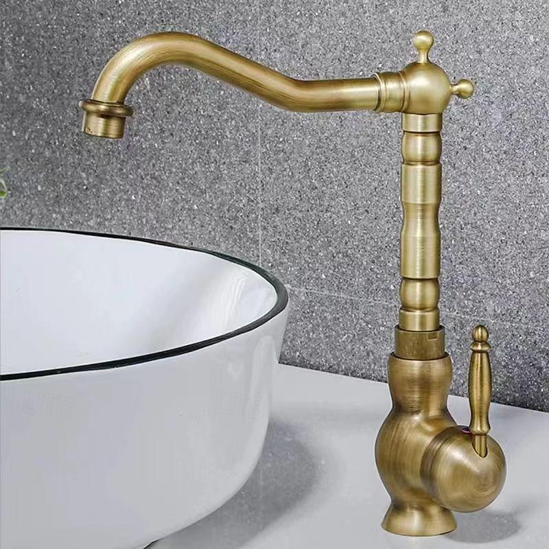 2026年 バスルームのシンクの蛇口 - 滝状吐水タイプ 電気メッキ センターセット シングルハンドルつの穴Bath Taps  コレクション – $97.99 –P10