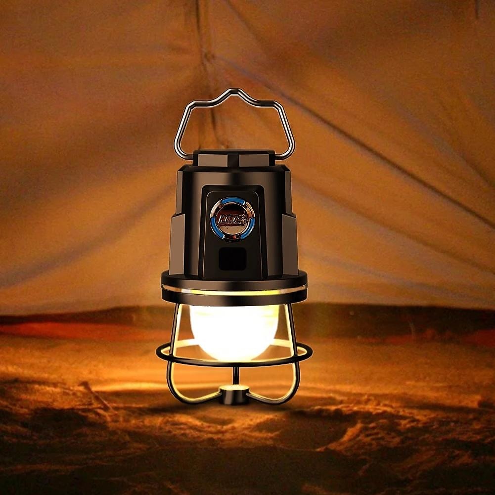 lanterna da campeggio ricaricabile luce per tenda portatile ricaricabile ipx4 accessorio di illuminazione esterna impermeabile per escursionismo pesca decorazione tenda da campeggio all'aperto 1pz del 2025 a $22.99 –P4