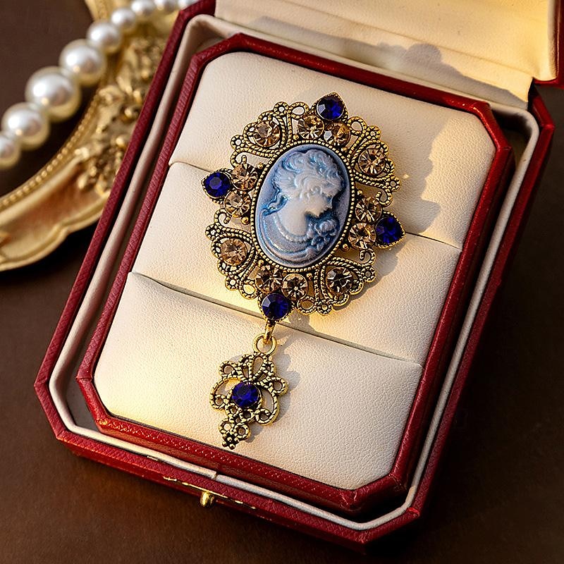 Rococo Baroque Victorian Brooch Pins Edwardian Fancy Dress Women's Royal Masquerade Event / Party Adults' Brooch 2025 - $9.99 –P5