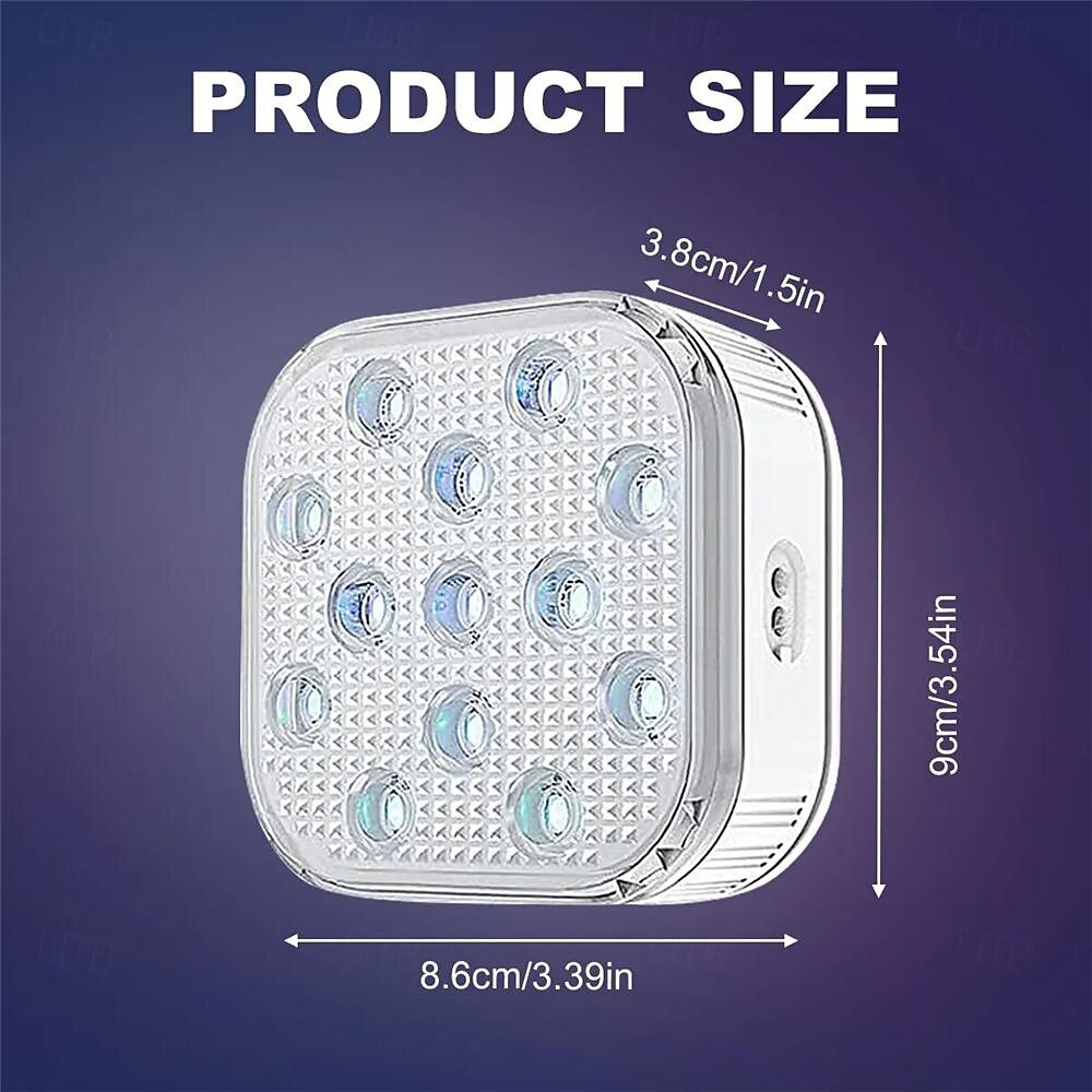 2pcs Rechargeable Submersible Pool LED Light with Remote Control, LED Underwater Light Multicolor LED Diving Pool Light USB Timer Color Changing Aquarium Fish Tank Night Light 2025 - $66.99 –P1