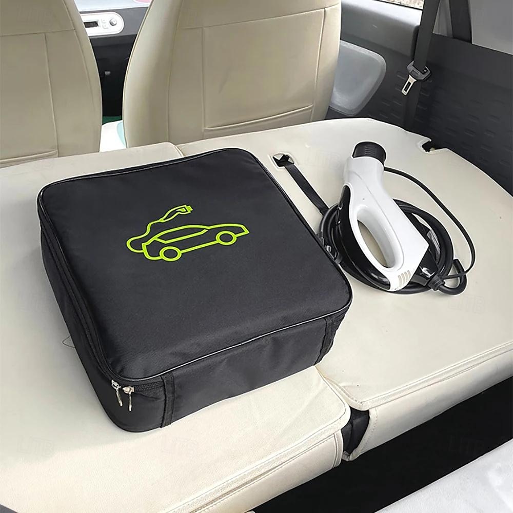 Bolsa de almacenamiento de cable de carga de coche starfire, bolsa de transporte para cargador de vehículo eléctrico, enchufes, equipo de carga, contenedor de almacenamiento 2025 - $25.99 –P1