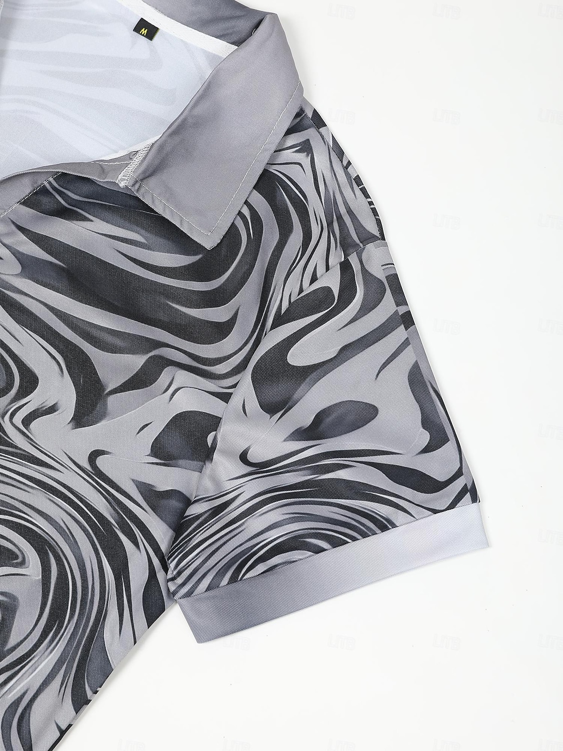 Herr Grafisk Pikétröjor Golftröja Kortärmad Polotröjor V-hals Ledigt Semesterkläder Rave Wear Festkläder 3D-utskrift Gul Rubinrött Blå 2025 - $22.99 –P4