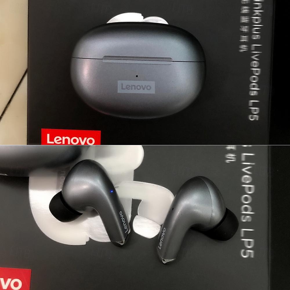 Lenovo LP5 True Wireless Headphones TWS Earbuds In Ear Bluetooth5.0 Stereo with Charging Box Built-in Mic for Apple Samsung Huawei Xiaomi MI  Yoga Everyday Use Traveling Mobile Phone 2025 - $31.99 –P12