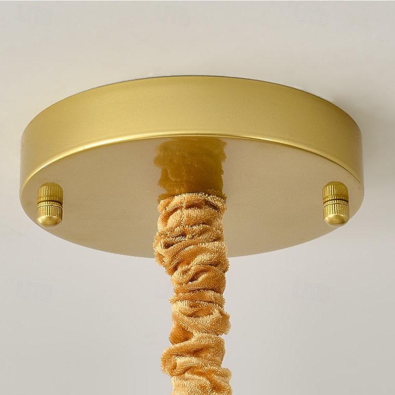 ljuskronor 4/6/8 huvud 55/70/90cm modernt vardagsrum restaurang rum belysning grenar koppar enkel belysning all koppar glas ljuskrona 110-240v 2026 - $856.79 –P7