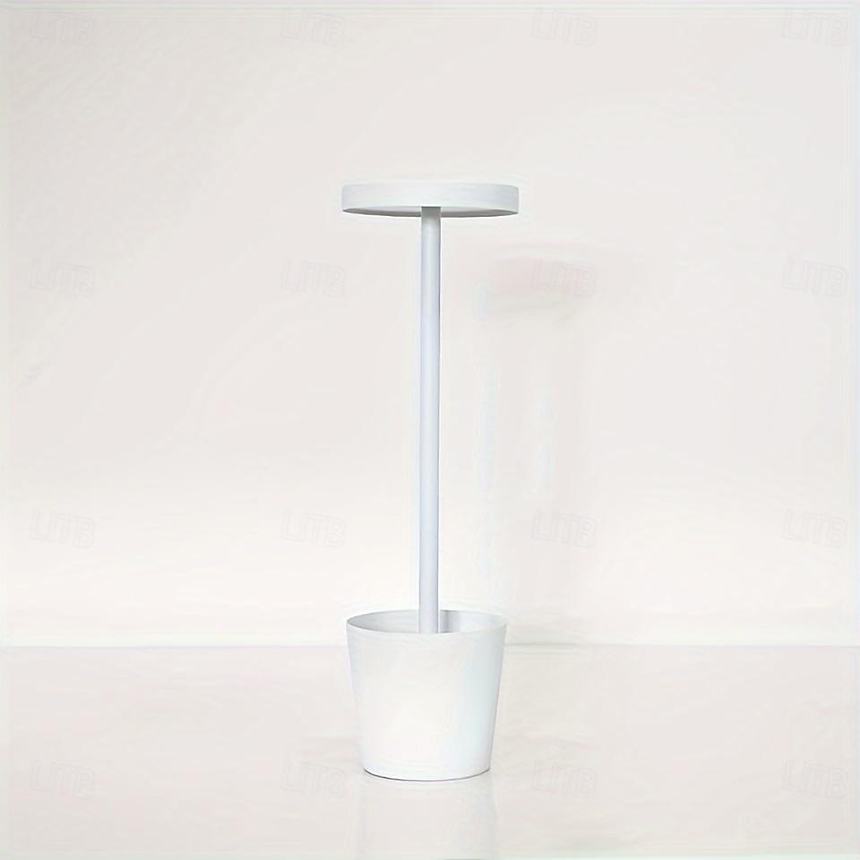 Cordless Table Lamp  with Flower Basket Design  3-Levels Brightness Stepless Dimming Table Light Rechargeable Battery Powered LED Desk Lamp for Restaurant/Home/Patio 2025 - $43.99 –P10