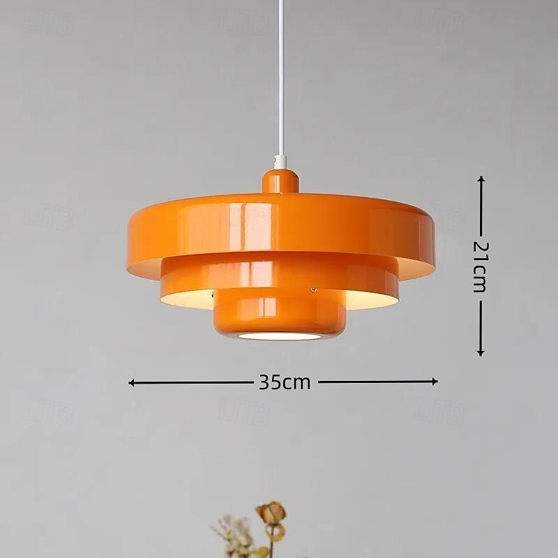 2025年 LED シャンデリアシーリングライトマカロンレトロアルミ北欧スタイルカフェバー暖かい光 1 ライト 110-120v 220-240v  コレクション – $182.99 –P15