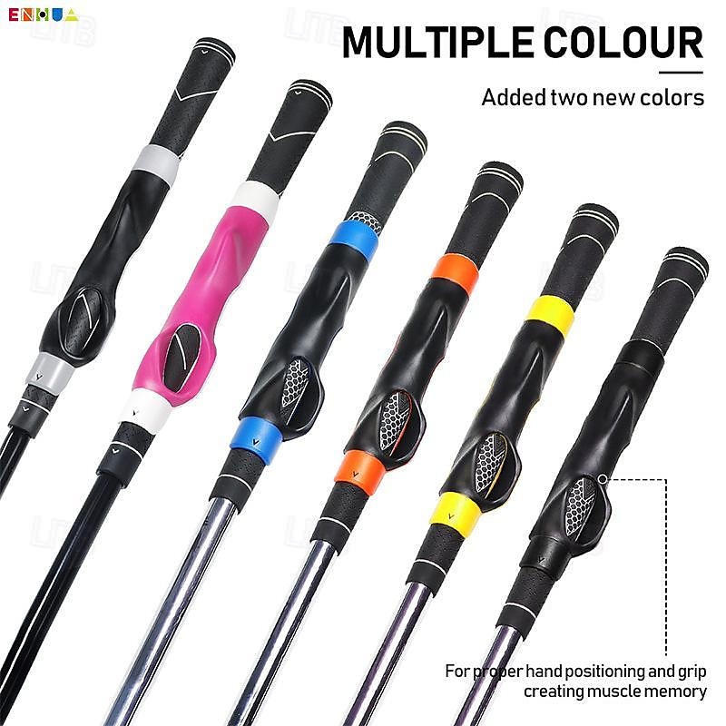 Aide à l'entraînement au swing de golf-correcteur de préhension pour le positionnement des mains, équipement d'entraînement au putting intérieur et extérieur pour débutants de 2025 ? $16.99 –P2