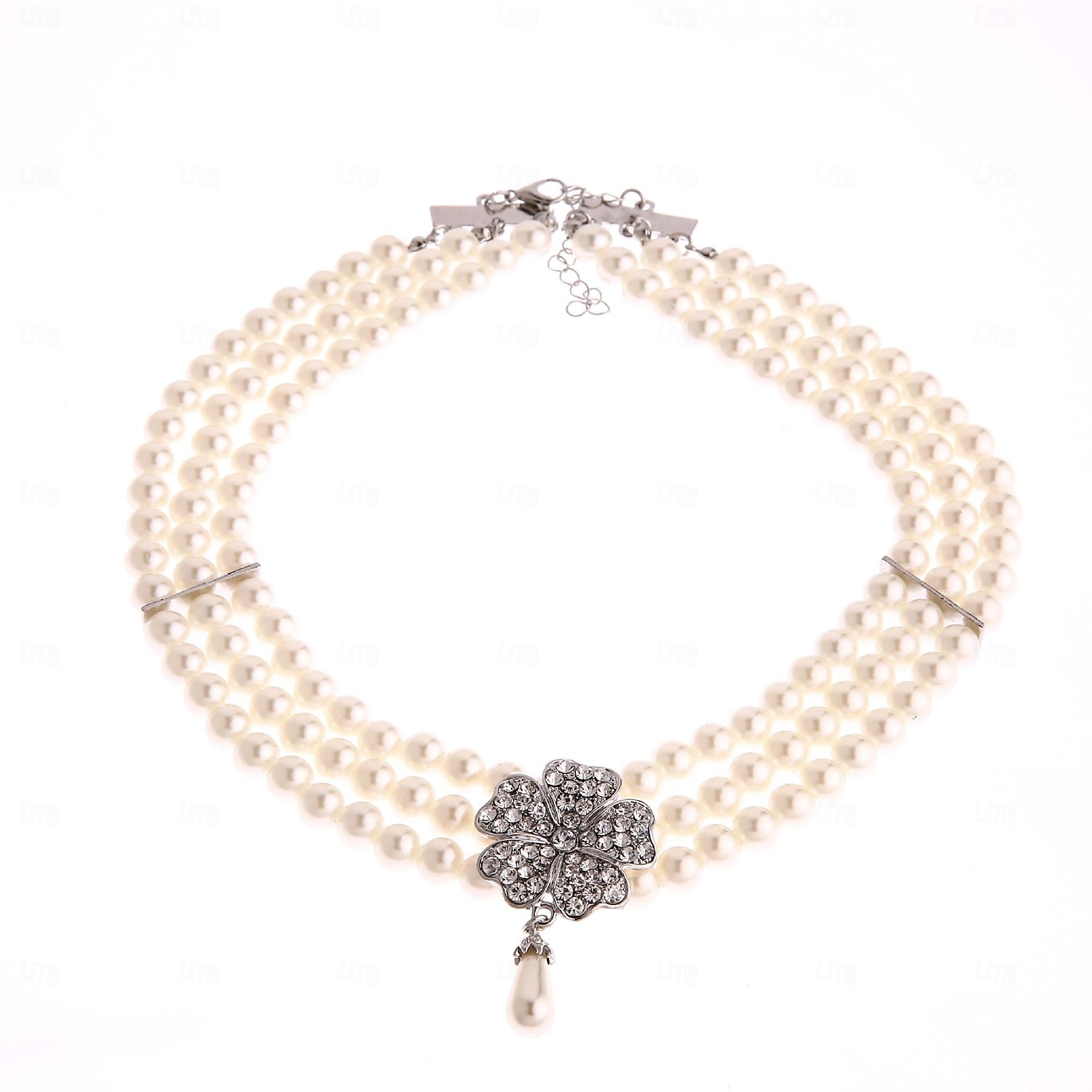 conjunto com vestido vintage flare colar de pérolas falsas brincos pulseira com anágua tutu sob a saia 1950 anos 1960 rockbility vestido retrô vintage feminino 6 peças roupas primavera verão roupa de 2025 por $48.99 –P13