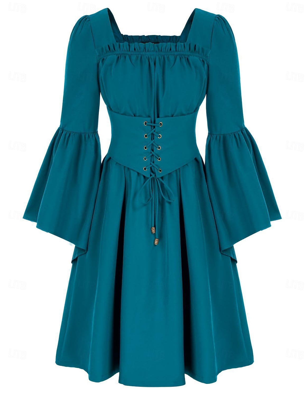 abito da vacanza rinascimentale medievale vintage retrò, abito da festa in maschera, outlander, da donna, per halloween, festa di nozze, sca, abbigliamento medievale del 2025 a $35.99 –P4