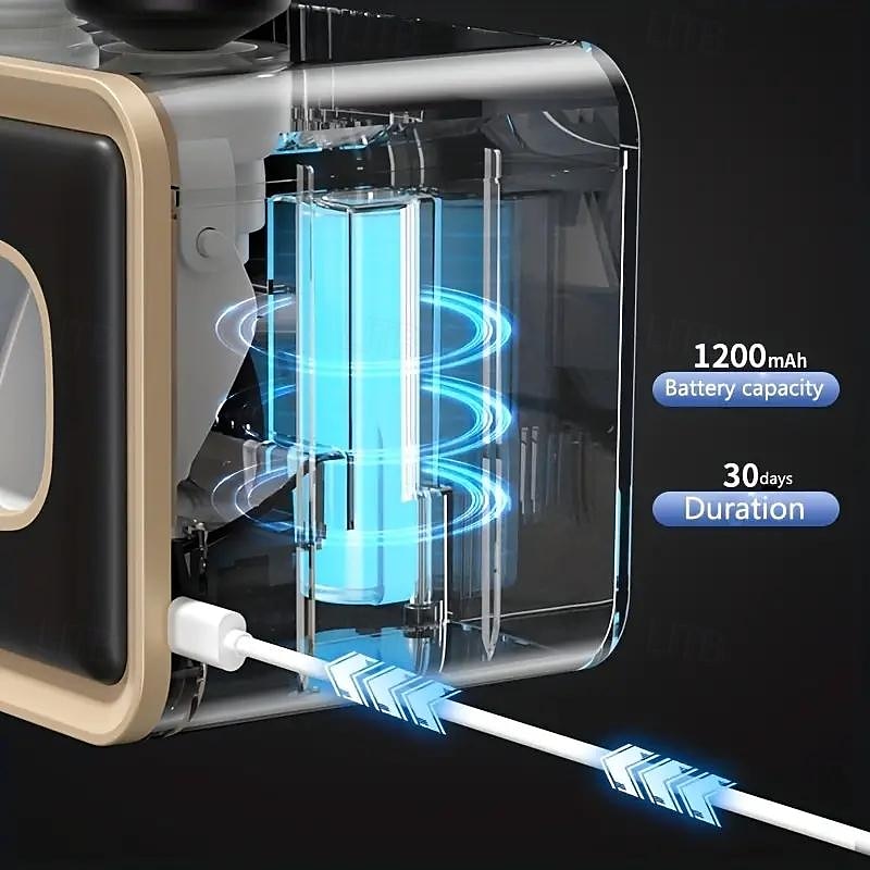 2025年 歯ブラシ消毒剤 - 歯ブラシ消毒剤とホルダー - 歯ブラシスロット 6 個 & タイミング機能 - コードレス壁掛け歯ブラシ滅菌器浴室用歯ブラシクリーナー  コレクション – $79.99 –P6