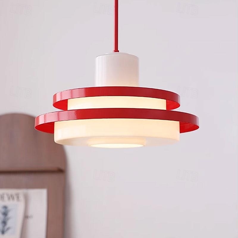 LED Pendant Light Glass Metal Middle Century Bauhaus Equator 36cm Glass Hanging Lamps 110-240V 2025 - $499.99 –P4