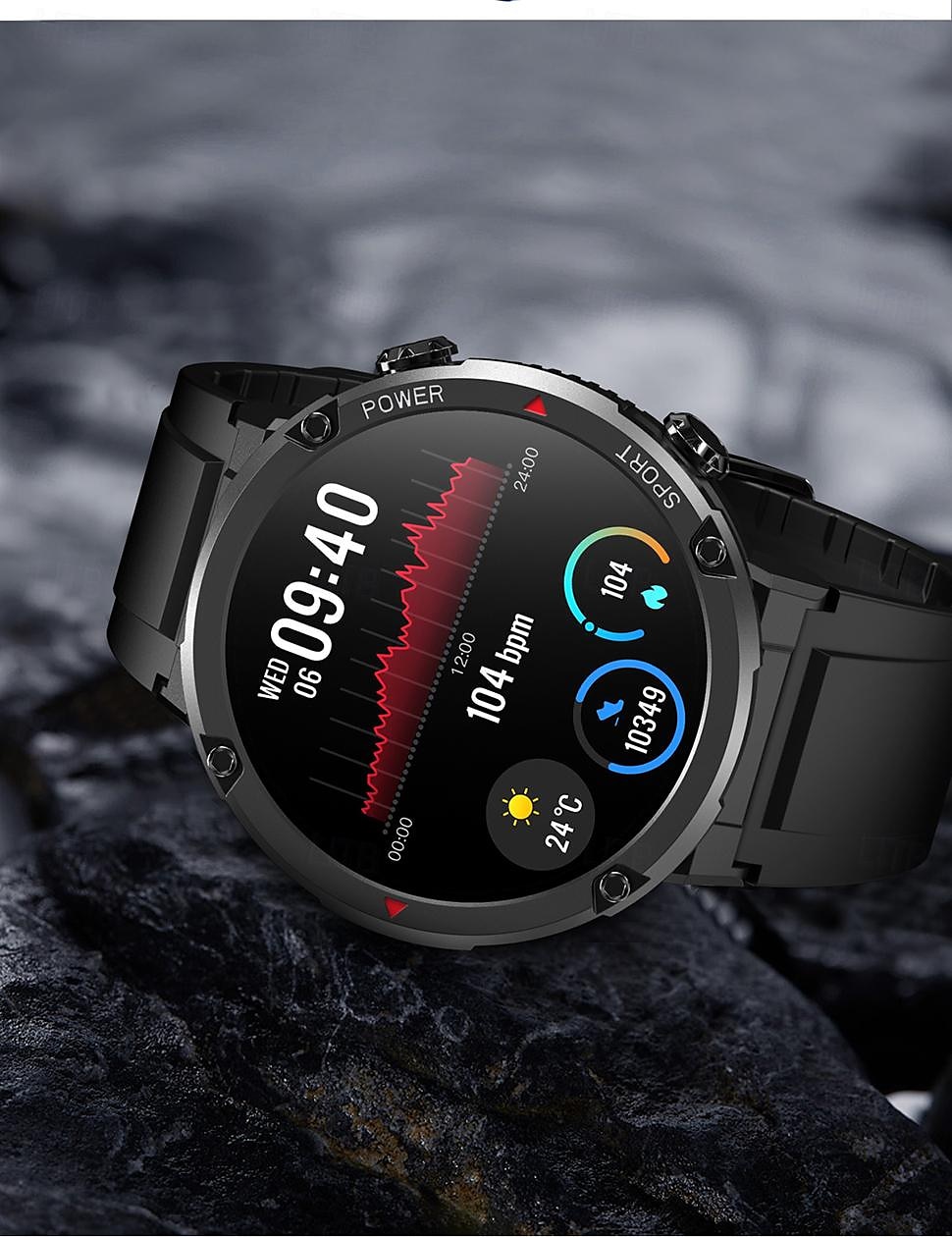 iMosi T30 Smart Watch 1.6 inch Smartwatch Fitness Running Watch Bluetooth Pedometer Call Reminder Sleep Tracker Compatible with Android iOS Unisex Long Standby Hands-Free Calls Waterproof IP68 52mm 2026 - $72.99 –P15