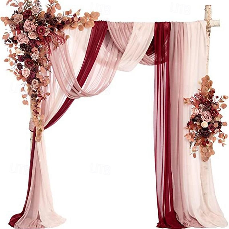 Hochzeitsbogen-Blumensimulationsblumen-Set mit fünf künstlichen Plaketten, Blumendekoration, Blumenarrangement 2025 - $136.49 –P13