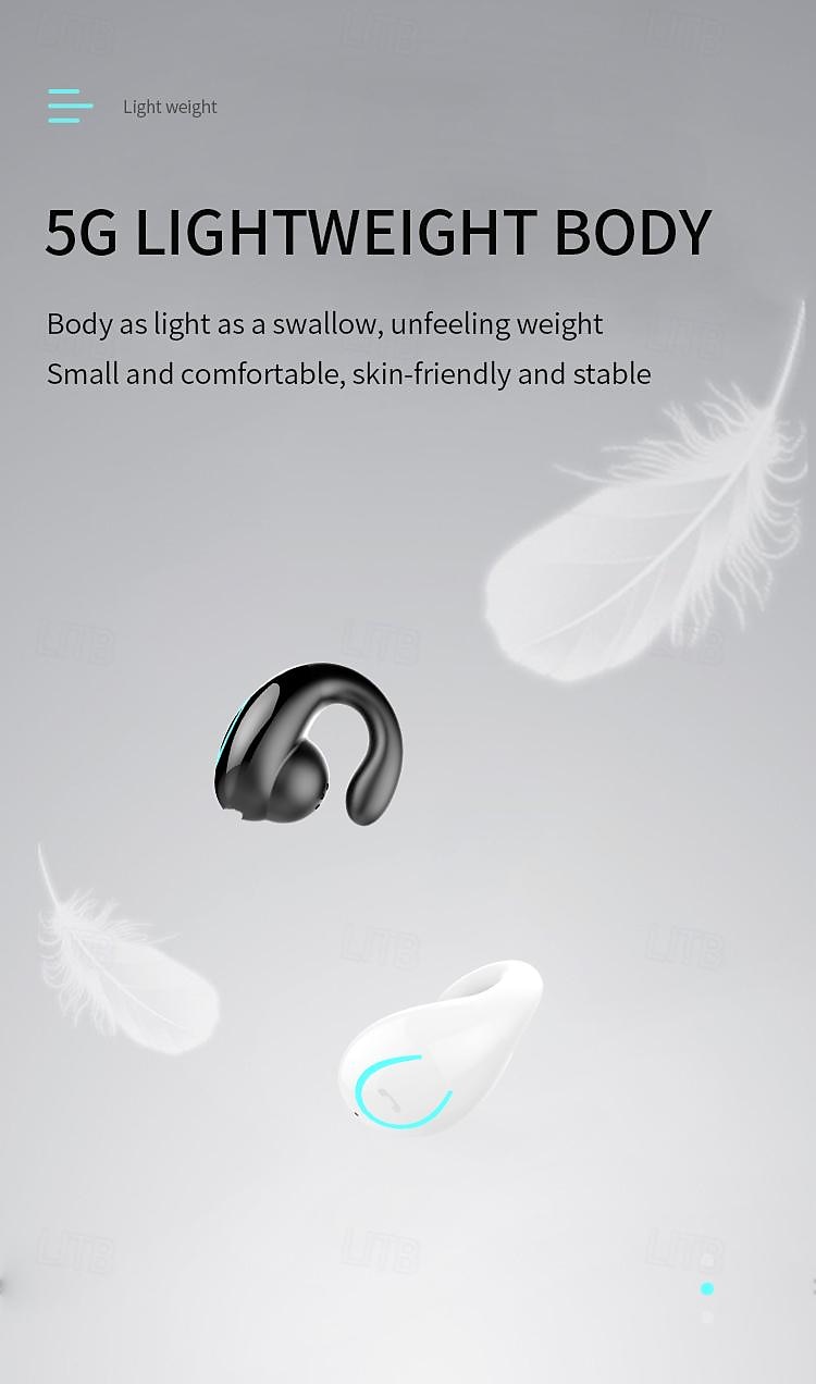 Наушники с одним зажимом для наушников fone, Bluetooth, беспроводные наушники, спортивная гарнитура, геймер, без боли в ушах, tws, наушники, Bluetooth наушники 2025 - $13.99 –P8