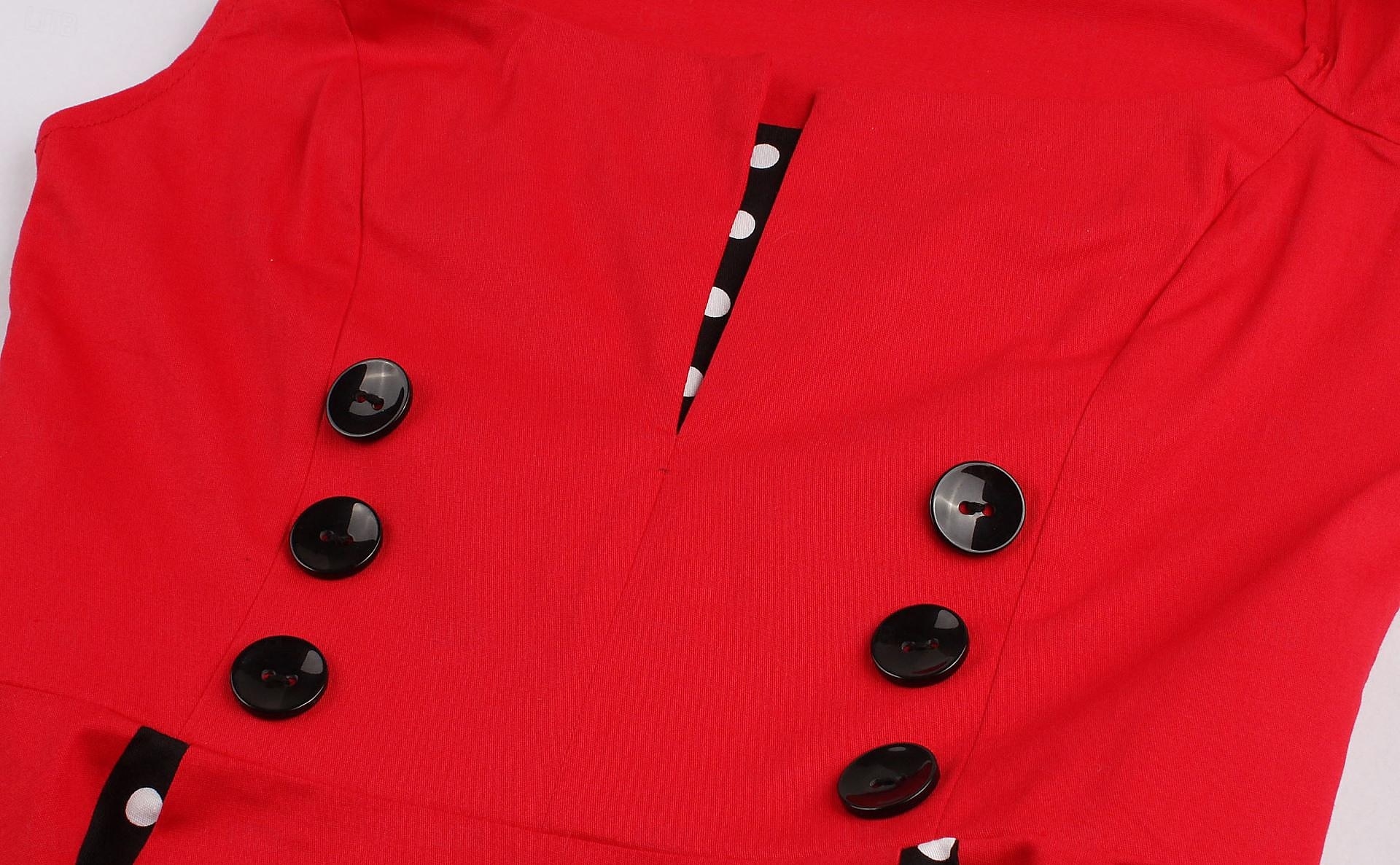 Buline 1950 Rochie de Cocktail Rochii O rochie de linie Rochie Flare Buline Pentru femei Mascaradă Evenimente / Petrecere Petrecerea Burlăcițelor Adulți Rochie Rochii de acasă 2025 - $38.99 –P13