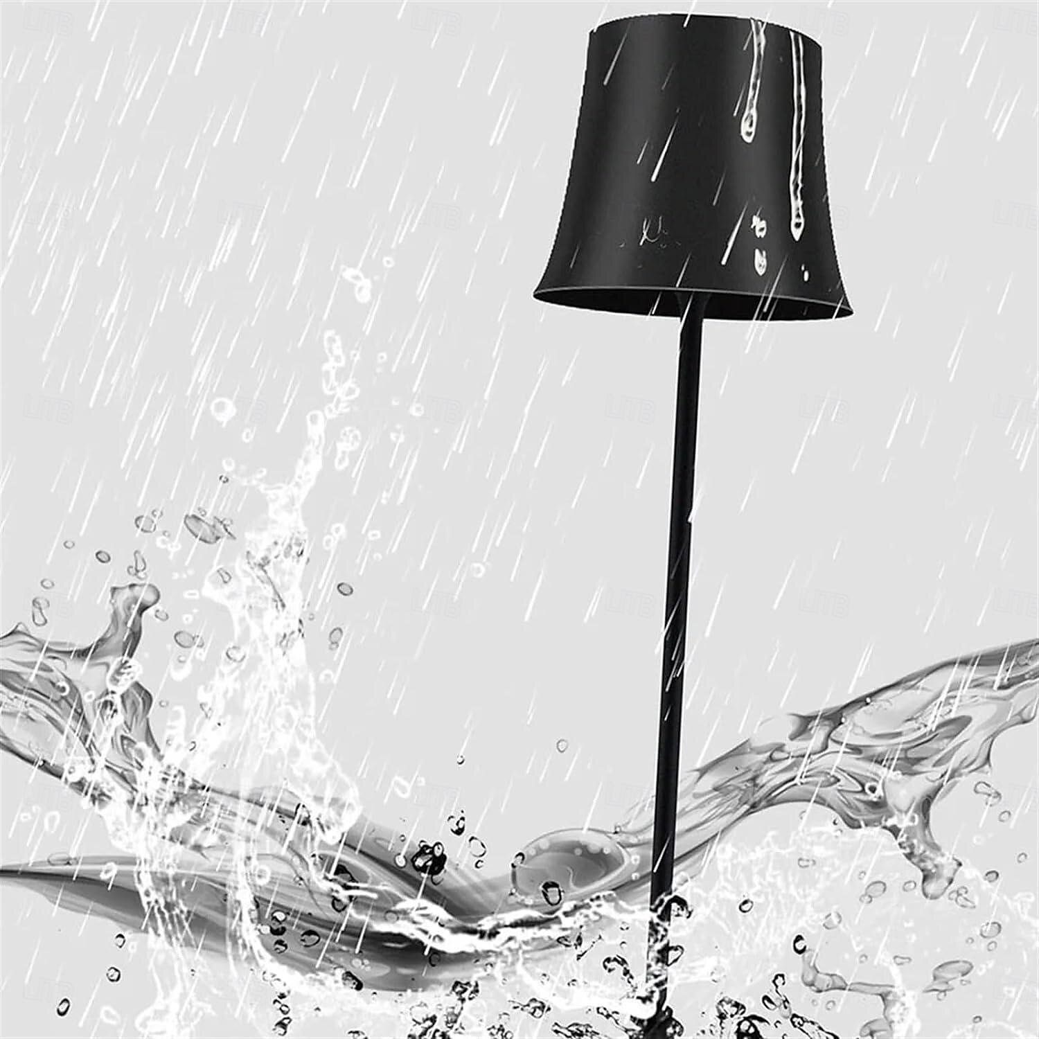 Portable Dimmable Table Lamp Cordless LED Lamp Aluminum Infinite Dimming Table Lamp Dining Room Bedroom Minimalist Type-C Rechargeable Battery Atmosphere Long Lasting 2025 - $52.99 –P4