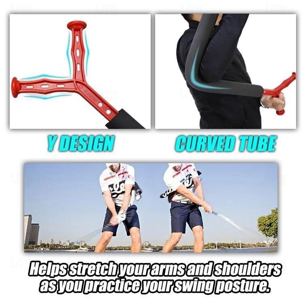 Golf Swing Trainer Swing Aid Arm Posture Corrector Tool mprove Swing Speed Training the Perfect Training Aid for Beginners and Professionals 2024 - $19.99 –P10