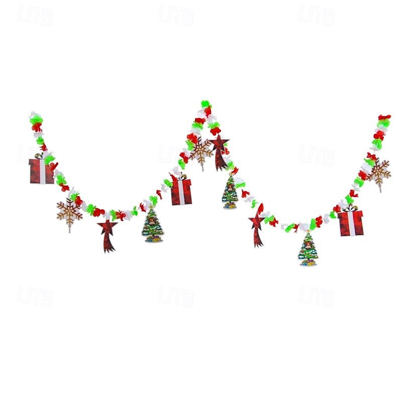 Anneau à rayures de fleurs colorées, fleur décorative laquée de 2 à 30 mètres de long, fournitures de fête d'halloween de 2025 ? $19.99 –P8