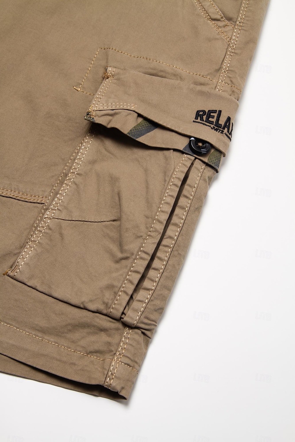Voor heren Cargoshorts korte broek Wandelshorts Meerdere zakken Effen Buitensporten Streetwear Cargoshorts Korte broeken Leger groen Licht Grijs 2025 - $35.99 –P7