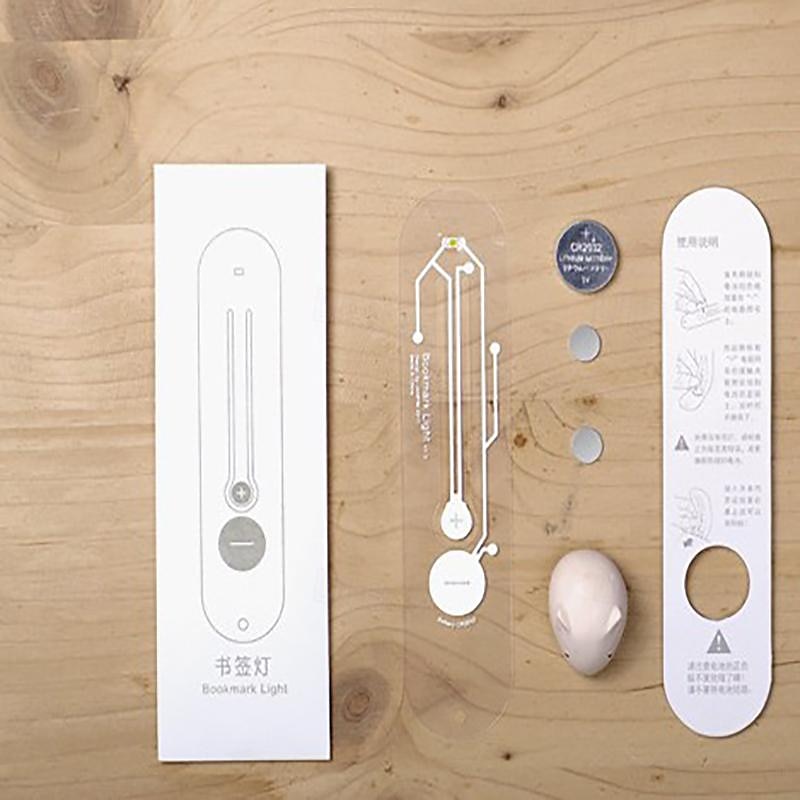 segnalibro a led luce nera tecnologia creativa portatile piccola luce notturna studente semplice luce notturna lettura segnalibro luce del 2025 a $16.99 –P7