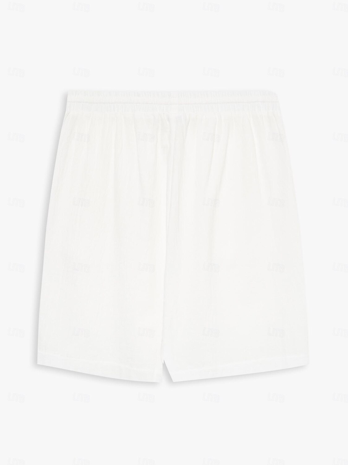 Homens Calção Shorts de verão Shorts de praia Com Cordão Cintura elástica Perna reta Tecido Conforto Respirável Curto Casual Diário Feriado Moda Estilo Clássico Branco Azul Marinha de 2025 por $16.49 –P3