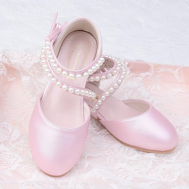Dla dziewczynek Szpilki Eleganckie buty Buty dla druhenek Buty księżniczki Buty do szkoły Sztuczna skóra Przenośny Oddychalność Antypoślizgowe Buty księżniczki Wielkie dzieci (7 lat +) Małe dzieci 2025 - $64.99 –P6