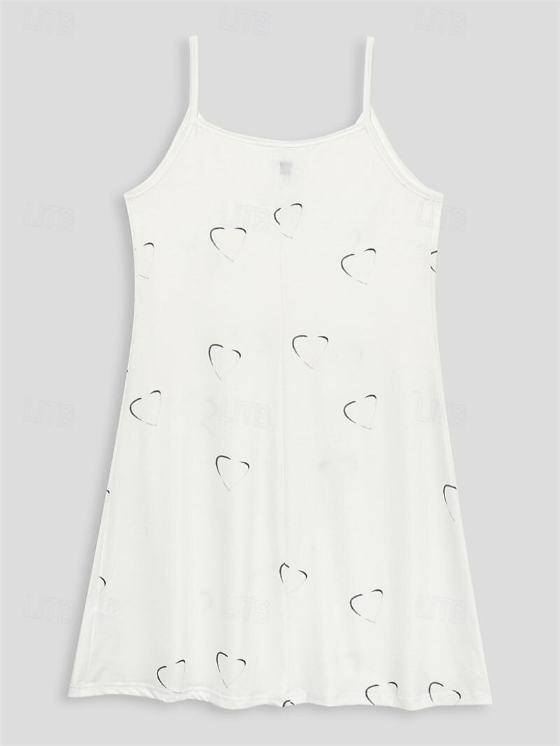 Vrouwen's Mini Jurk Casual Jurk Petite Jurk Zomerse Jurk Basis Sexy Casual Vakantie Dagelijks Feest Regelmatige Pasvorm Hart LIEFDE Fruit Mouwloos V Hals Spaghetti Band Ananas Bloemen 2026 - $21.99 –P8