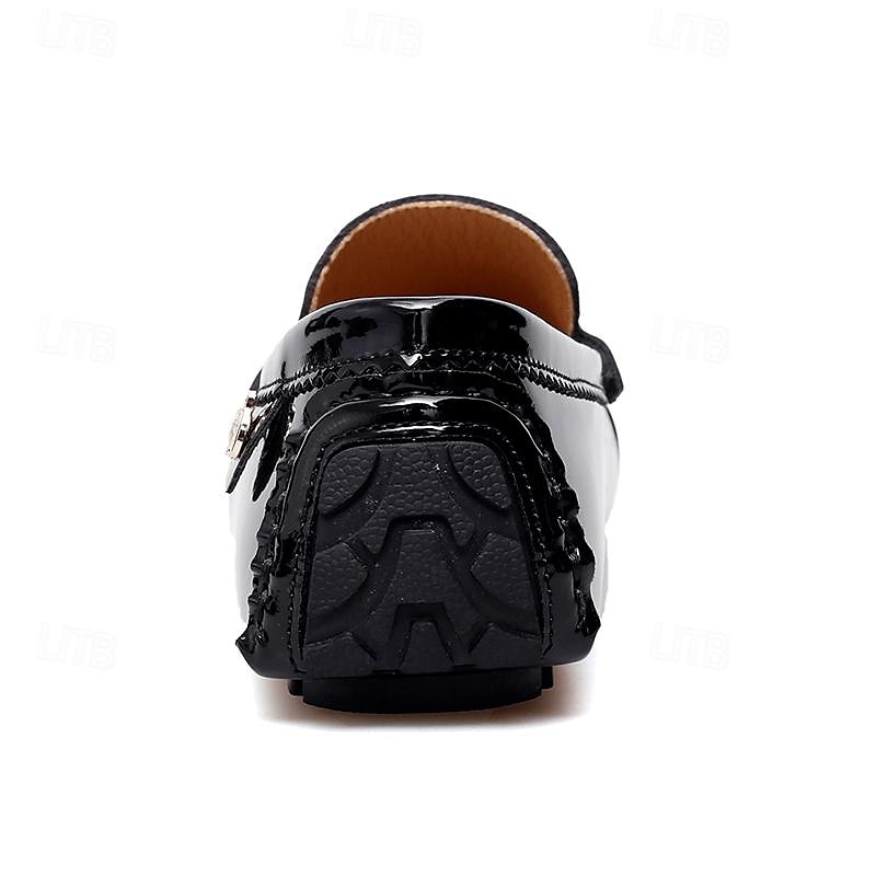 Herren Loafer & Slip On Mokkasin Penny Loafers Loafer fahren Wanderschuhe Geschäftlich Brautkleider schlicht Britischer Gentleman PU Rutschfest Halbschuhe Schwarz Weiß Gelb Herbst 2025 - $46.99 –P2