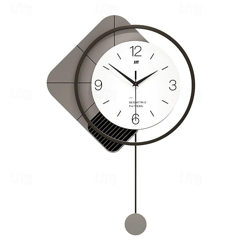 Design moderno relógio de parede grande balanço sala de estar relógios 3d simples pendurado horologe decoração de casa relógio de parede 49*73cm 55*80cm 40*60cm de 2025 por $92.99 –P8
