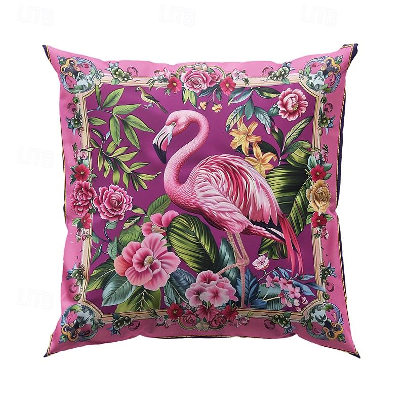 Flamingo Leopard and Toucan Pattern 1PC Throw Pillow Covers Multiple Size Coastal Outdoor Decorative Pillows Soft Velvet Cushion Cases for Couch Sofa Bed Home Decor 2025 - $13.99 –P7