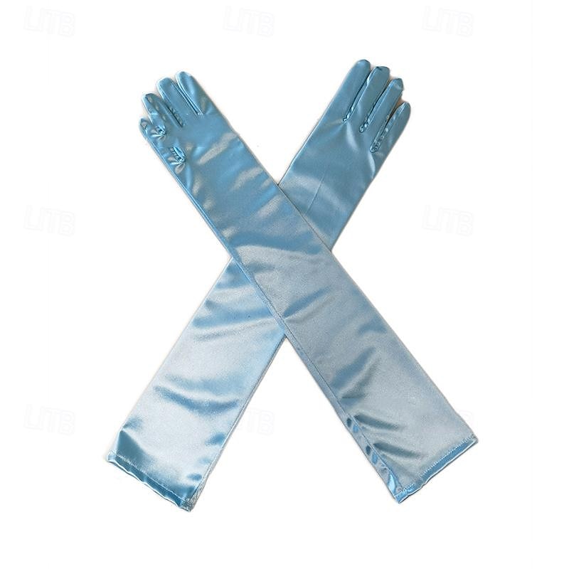 mote voksne kvinner sateng hansker lange sexy votter kveld fest elegant brudekjole hansker 2026 - $16.99 –P11