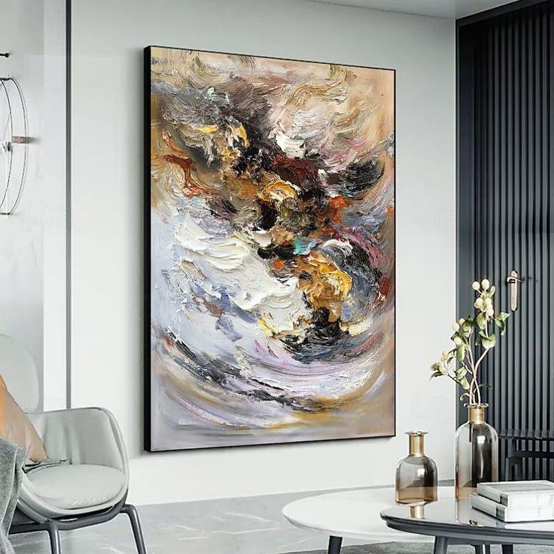 Handmade Oil Painting Canvas Wall Art Decoration Modern Abstract for ...
