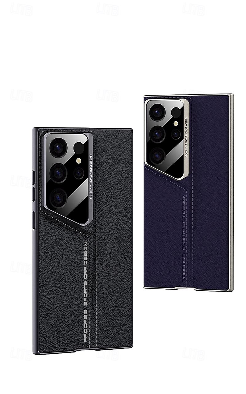 Phone Case For Samsung Galaxy S24 Ultra S23 Ultra S25 Ultra Back Cover with S Pen Shockproof TPU PU Leather 2025 - $20.99 –P13