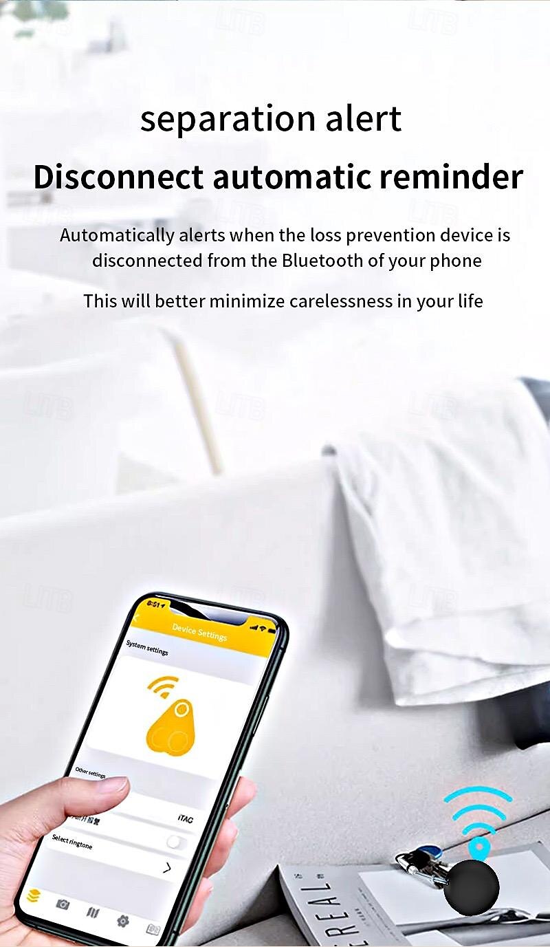 Portable Mini Bluetooth anti-loss GPS tracking device Pet Tracker IOS Android Smart Locator 2025 - $17.99 –P1