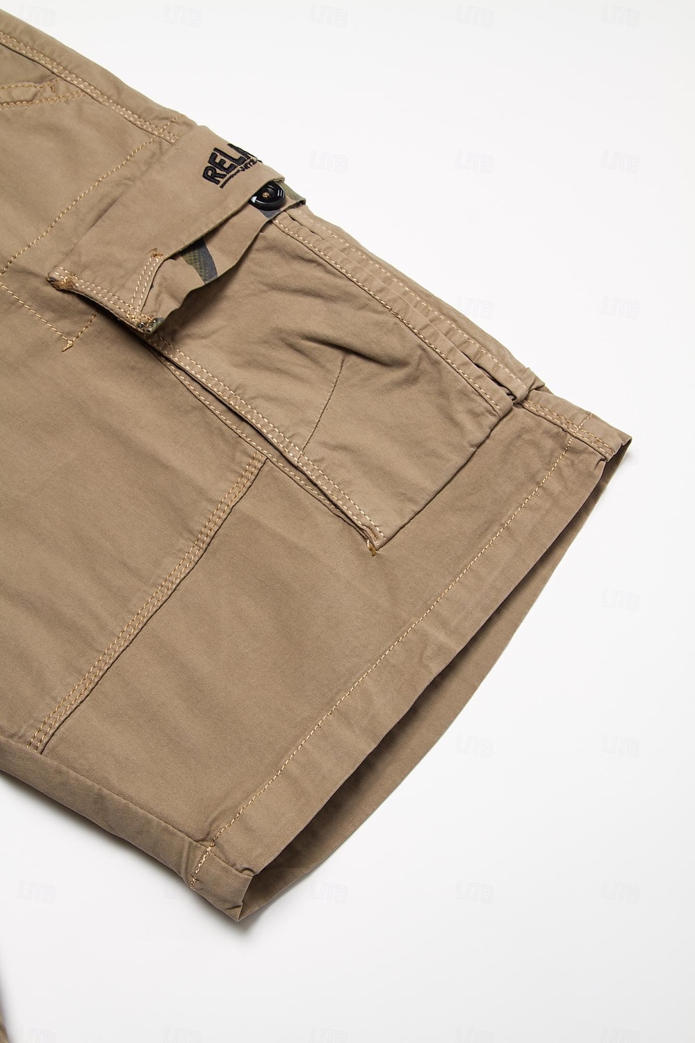 Voor heren Cargoshorts korte broek Wandelshorts Meerdere zakken Effen Buitensporten Streetwear Cargoshorts Korte broeken Leger groen Licht Grijs 2025 - $35.99 –P9