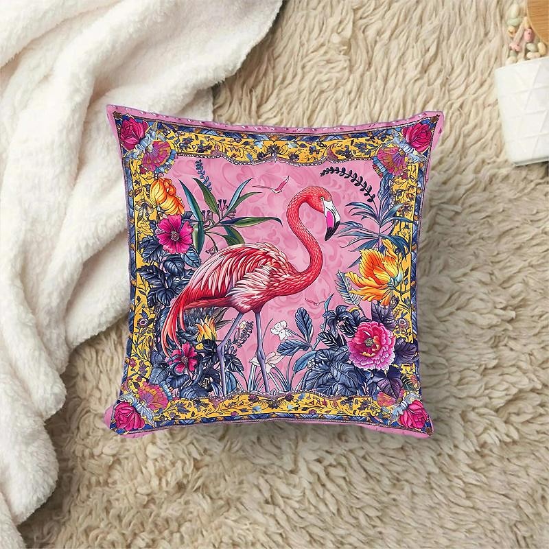 Flamingo Leopard and Toucan Pattern 1PC Throw Pillow Covers Multiple Size Coastal Outdoor Decorative Pillows Soft Velvet Cushion Cases for Couch Sofa Bed Home Decor 2025 - $13.99 –P3