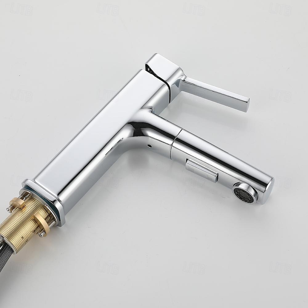 بالوعة الحمام الحنفية - منسحب / كلاسيكي مطلي في وسط التعامل مع واحد ثقب واحدBath Taps 2025 - $129.99 –P4