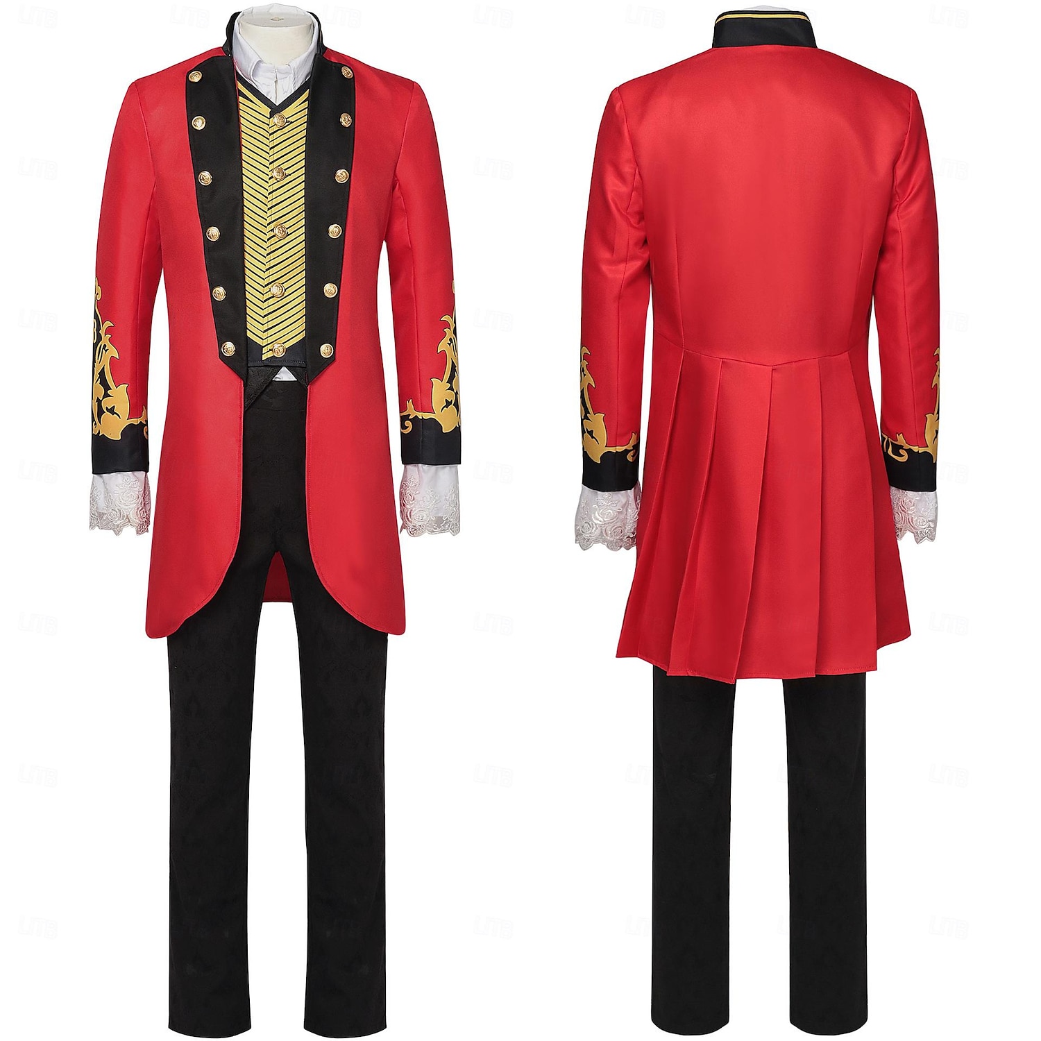 Cappotto Giacca da circo Gentiluomo Retrò Vintage Punk & Gotico Steampunk Adulti Per uomo Halloween Carnevale Mascherata Evento / Festa Carnevale di Venezia Vestirsi del 2026 a $72.99 –P2