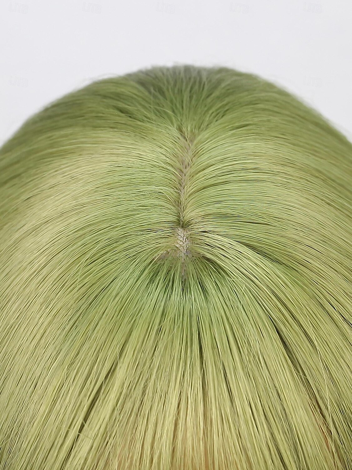 Synthetic Wig Natural Wave Bob Neat Bang Wig 12 inch Mint Green Synthetic Hair Women's Green 2025 - $17.99 –P5