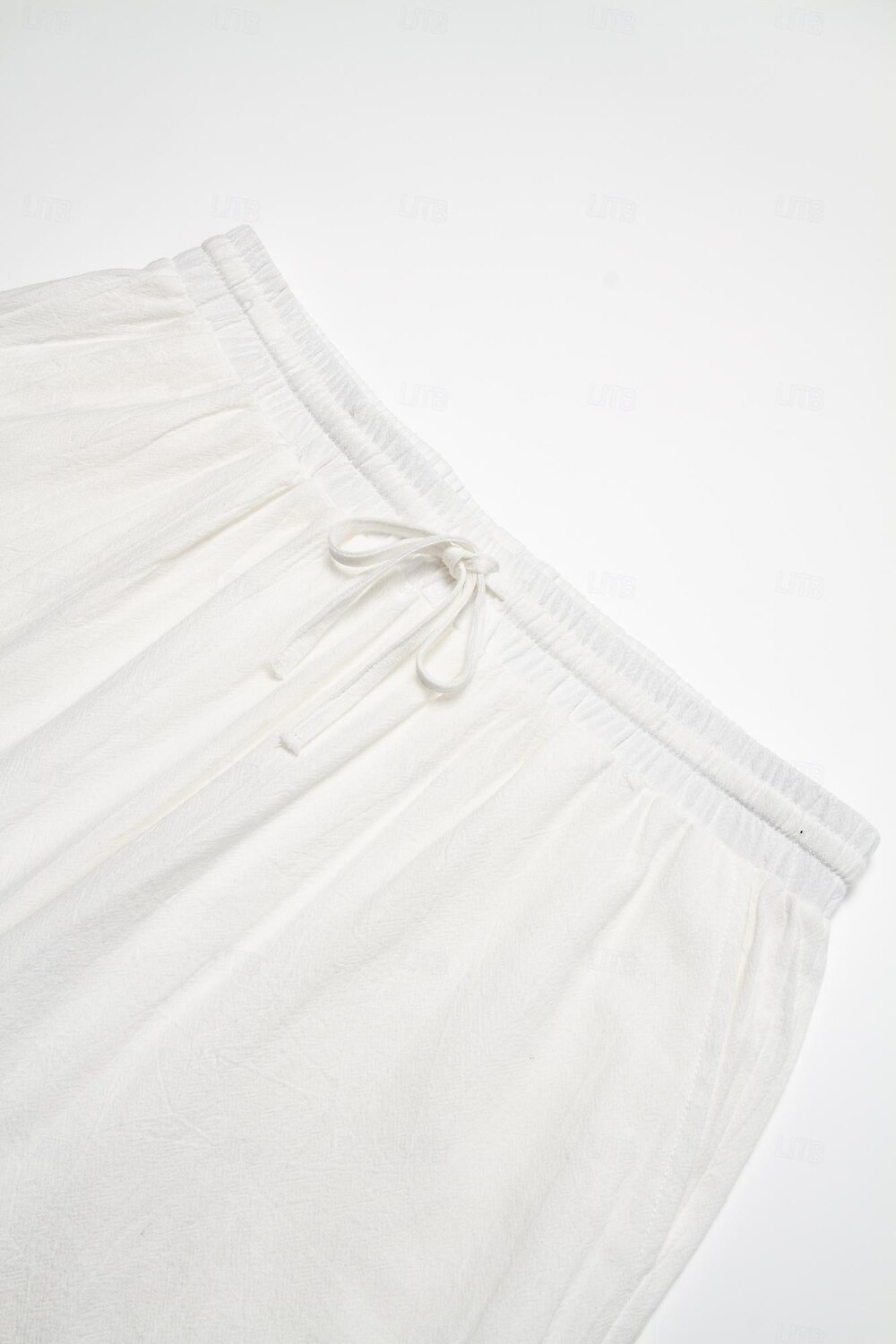 Homens Calção Shorts de verão Shorts de praia Com Cordão Cintura elástica Perna reta Tecido Conforto Respirável Curto Casual Diário Feriado Moda Estilo Clássico Branco Azul Marinha de 2025 por $16.49 –P6