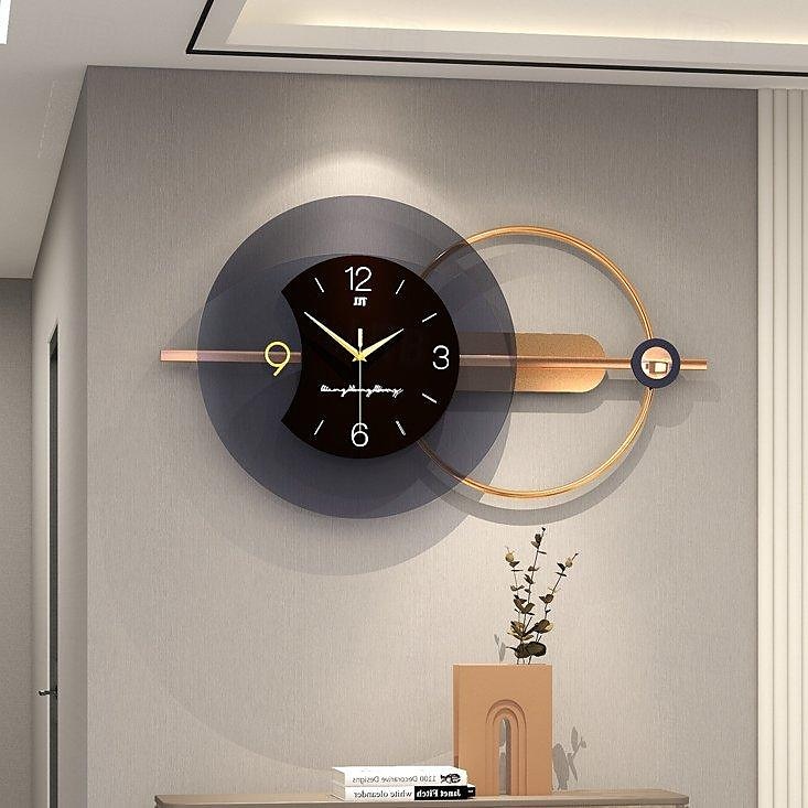 luxusní tiché nástěnné hodiny moderní design obývací pokoj domácí dekorace velké nástěnné hodiny hodiny dekorace domu nástěnné hodinky jehla 80 * 38 cm 100 * 48 cm 2025 - $150.99 –P5