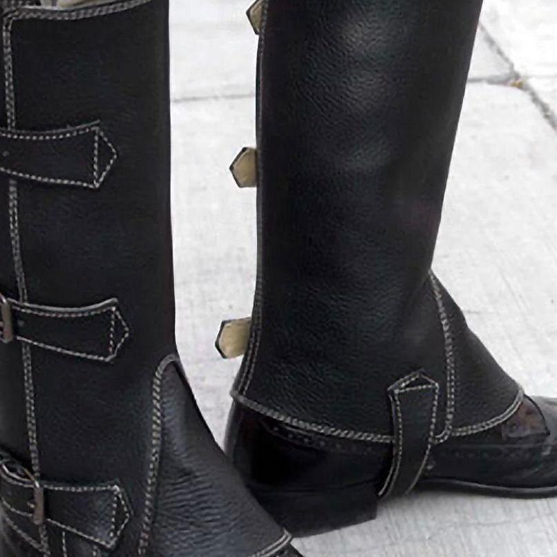 Retro Vintage Medieval Renaissance Shoes Gaiters Boot Covers Pirate Knight Ritter Viking Valhalla Men's Unisex Halloween Carnival Masquerade Event / Party Masquerade Adults' Shoe Cover 2025 - $45.99 –P5