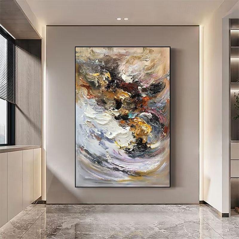 Handmade Oil Painting Canvas Wall Art Decoration Modern Abstract for ...