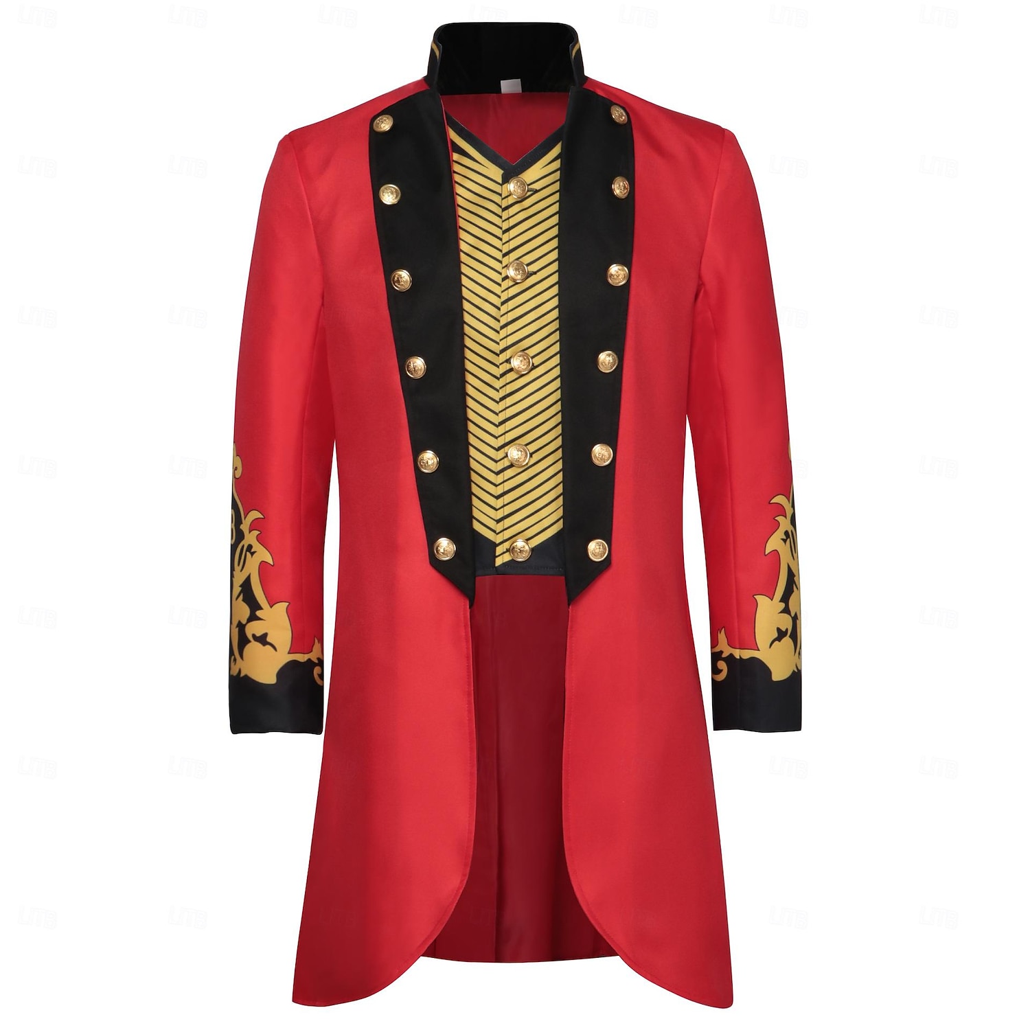 Cappotto Giacca da circo Gentiluomo Retrò Vintage Punk & Gotico Steampunk Adulti Per uomo Halloween Carnevale Mascherata Evento / Festa Carnevale di Venezia Vestirsi del 2026 a $72.99 –P1