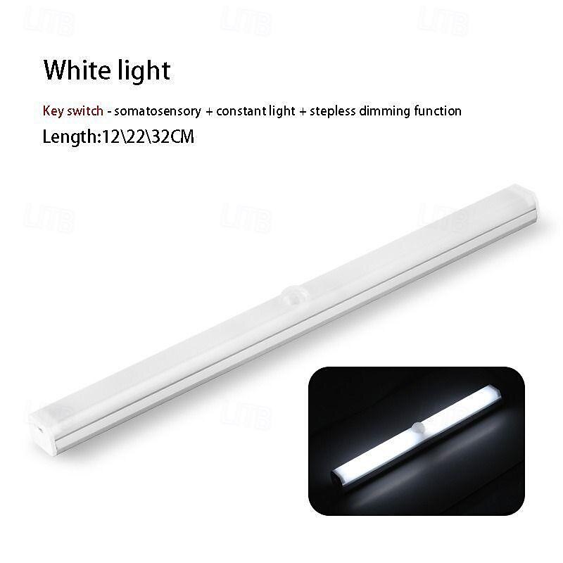 led-liiketunnistinkaappi valo magneettinen langaton liiketunnistin vaatekaappi valo homelife usb ladattava valopalkki päivitä kotisi 2025 - $11.49 –P3